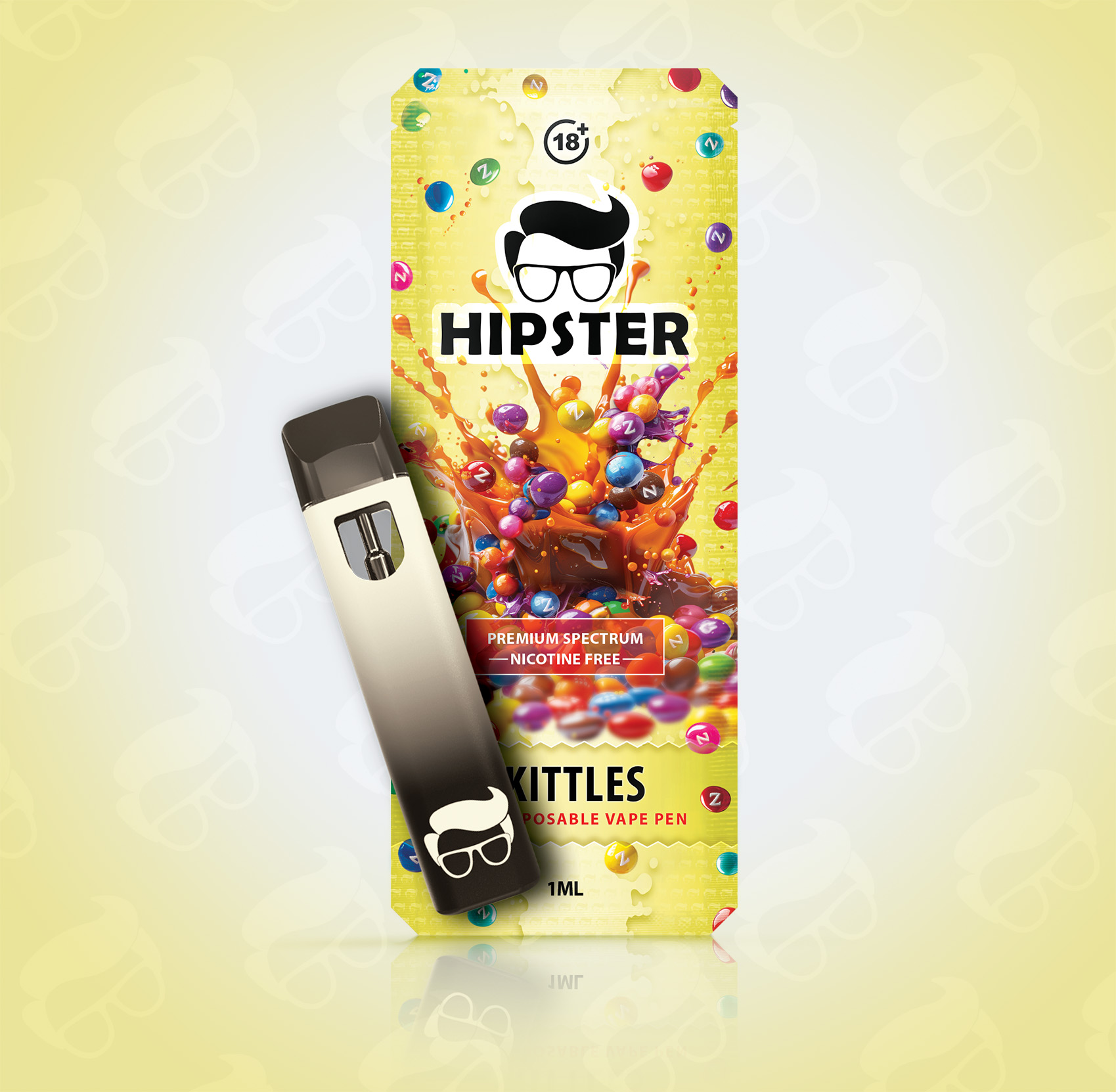 Hipster Vape Pen - Zkittles *STRONGER*